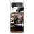 Samsung Galaxy Z Flip 4 Siliconen Hoesje met foto Vintage Auto