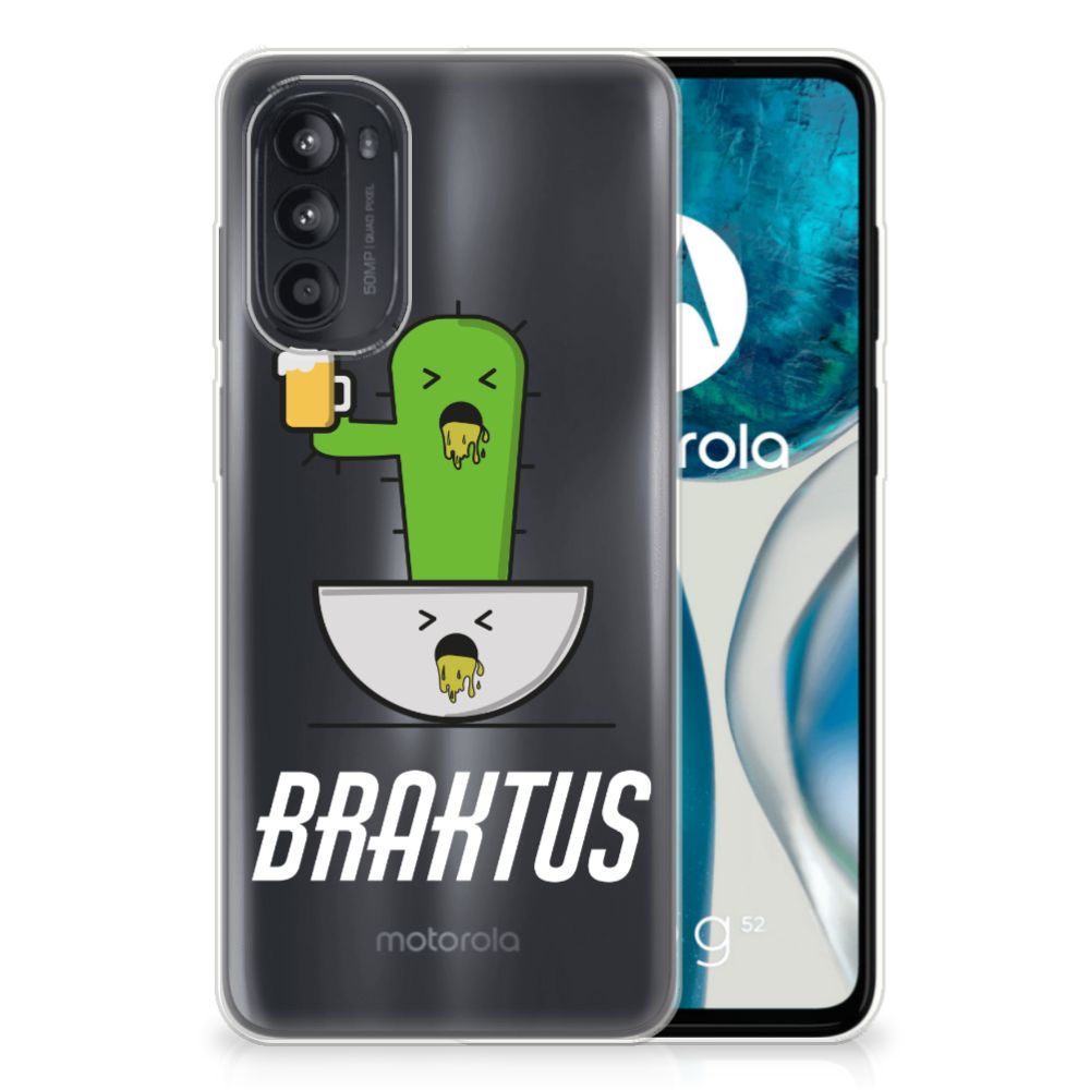 Motorola Moto G52/G82 Telefoonhoesje met Naam Braktus