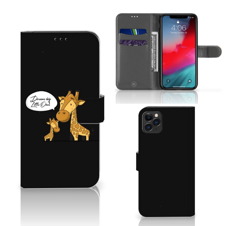 Apple iPhone 11 Pro Max Leuk Hoesje Giraffe