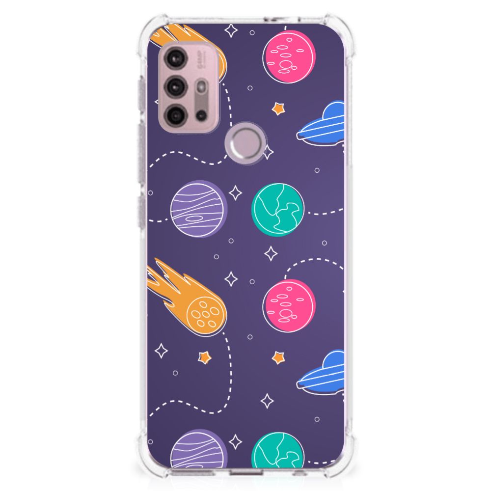 Motorola Moto G30 | G20 | G10 Anti Shock Bumper Case Space