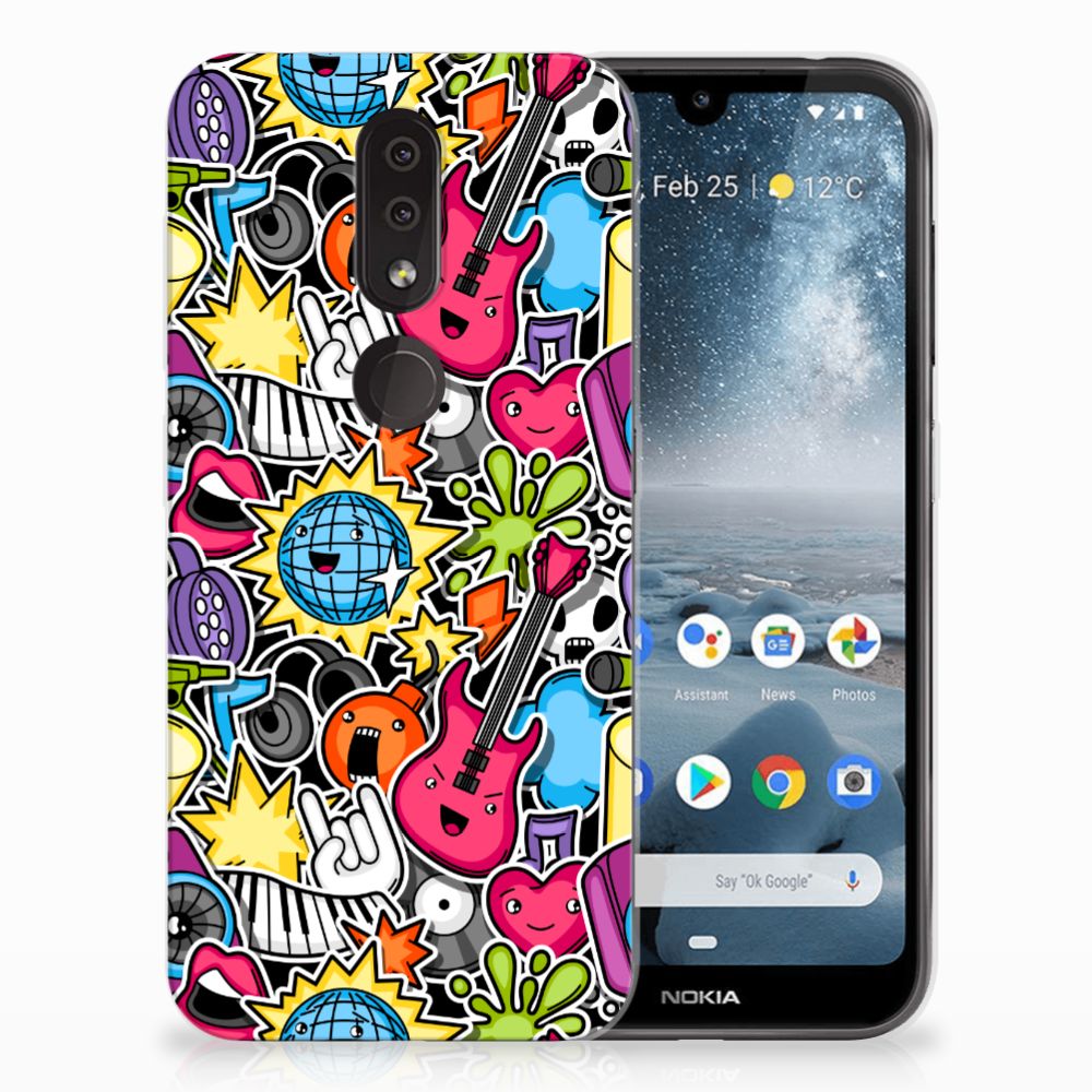 Nokia 4.2 Silicone Back Cover Punk Rock