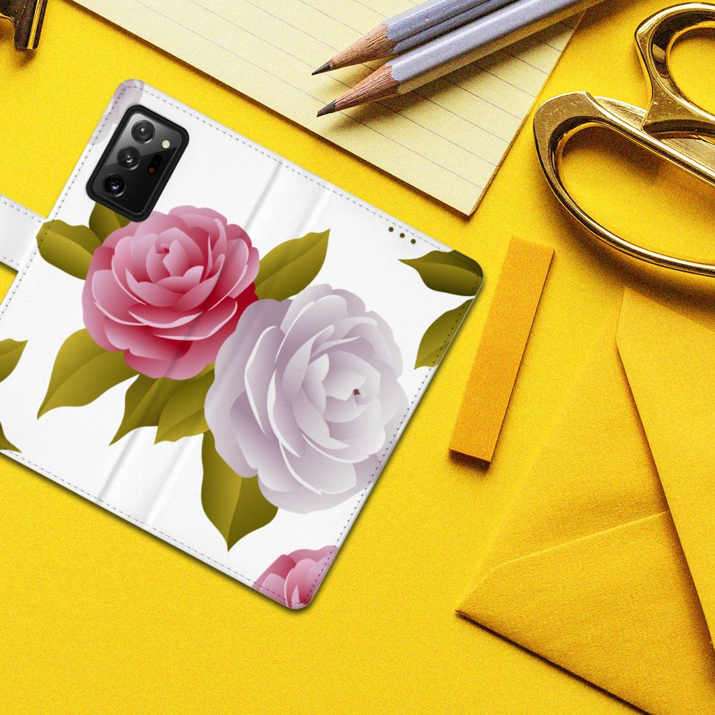 Samsung Galaxy Note20 Ultra Hoesje Roses