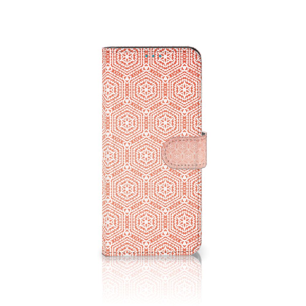 Samsung Galaxy A73 5G Telefoon Hoesje Pattern Orange