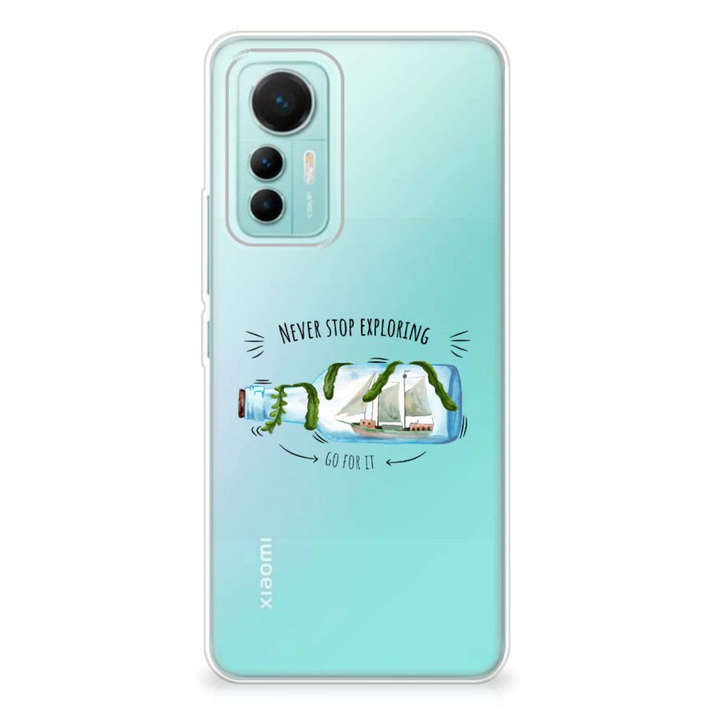 Xiaomi 12 Lite Telefoonhoesje met Naam Boho Bottle B2C Telecom