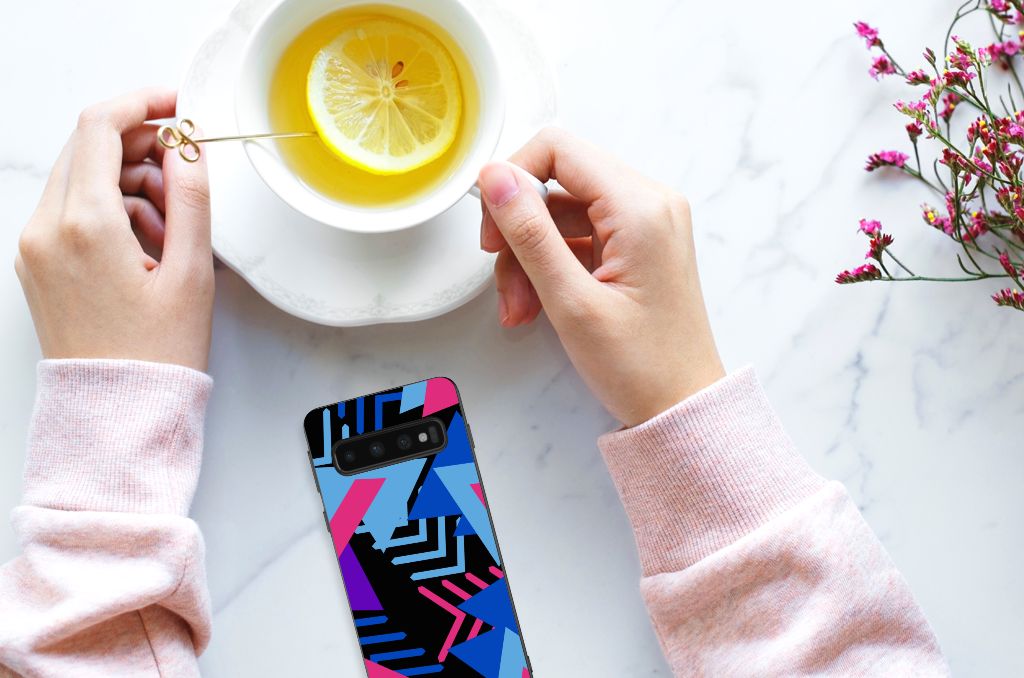 Samsung Galaxy S10 Grip Case Funky Triangle B2C Telecom