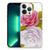 iPhone 13 Pro Max TPU Case Roses met een prachtig bloemenontwerp in roze en wit 🌹.