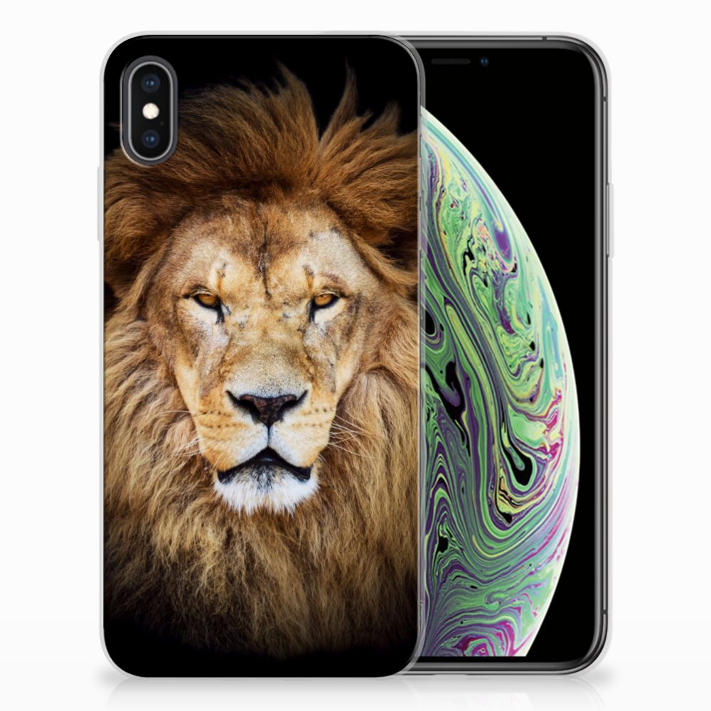 Apple iPhone Xs Max TPU Hoesje Leeuw