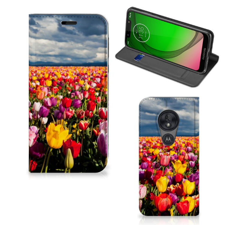 Motorola Moto G7 Play Smart Cover Tulpen