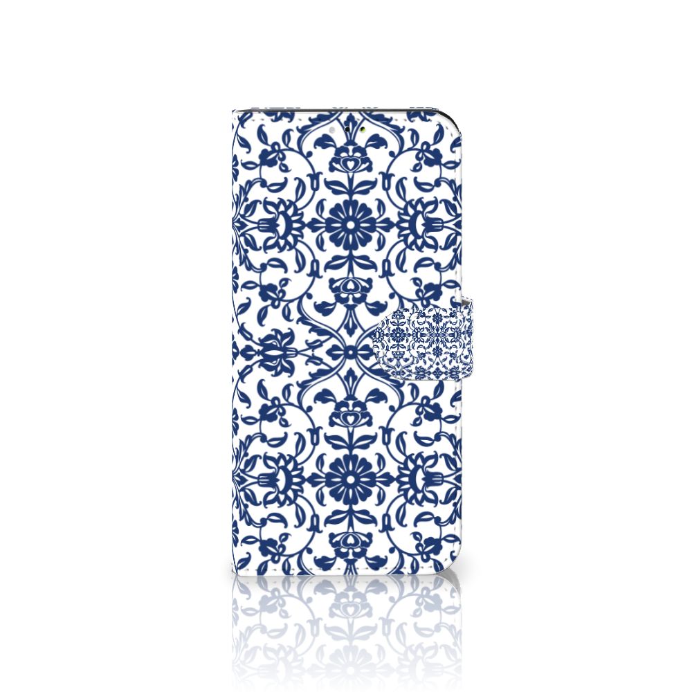 Samsung Galaxy A03 Hoesje Flower Blue