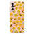 Samsung Galaxy S21 FE Doorzichtige Silicone Hoesje Emoji