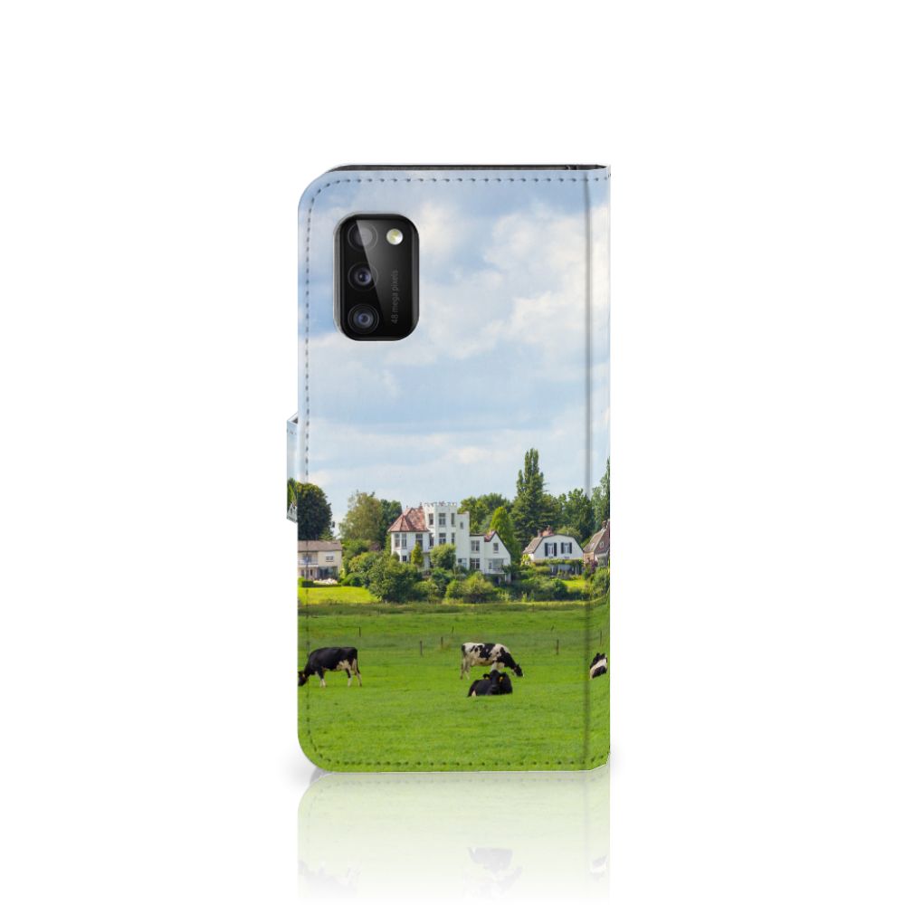 Samsung Galaxy A41 Telefoonhoesje met Pasjes Koeien