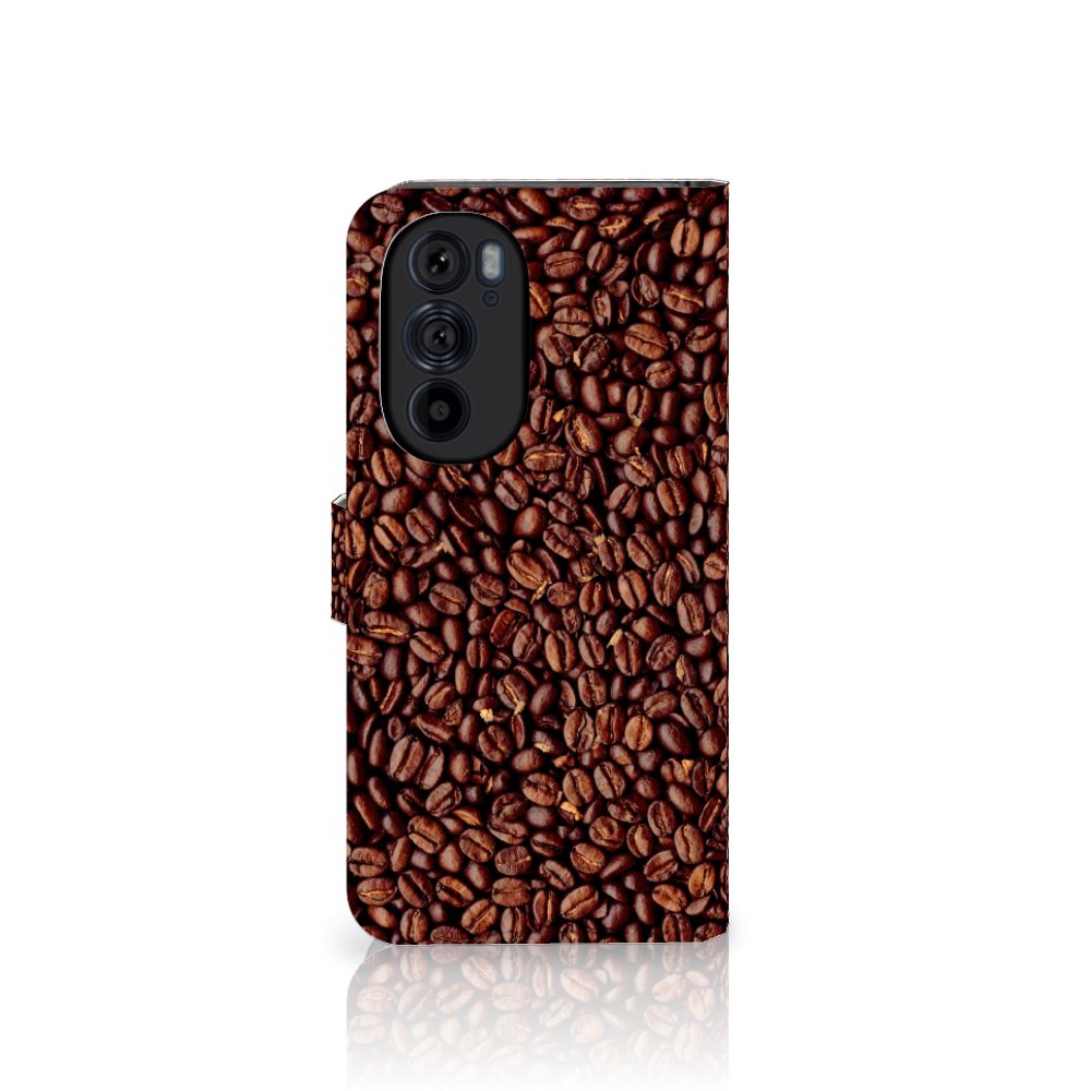 Motorola Edge 30 Pro Book Cover Koffiebonen