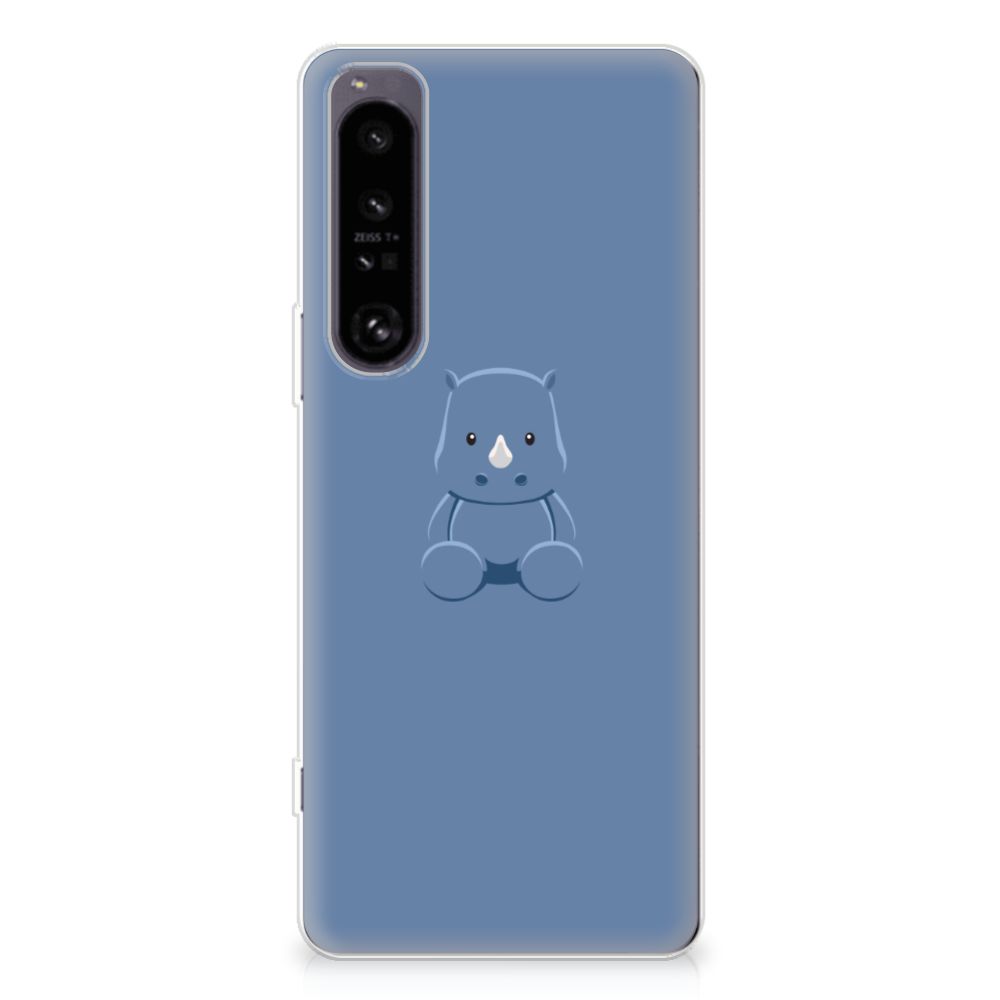 Sony Xperia 1 IV Telefoonhoesje met Naam Baby Rhino