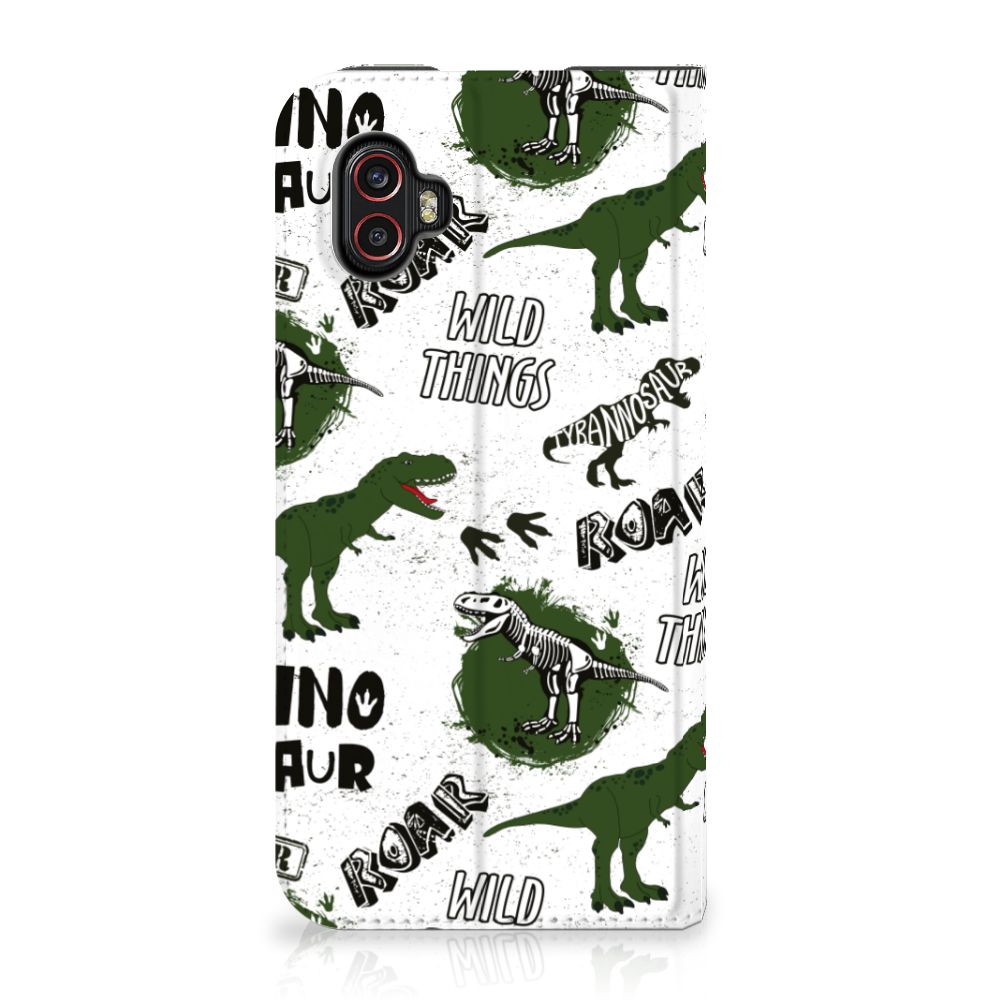 Hoesje maken voor Samsung Galaxy Xcover 6 Pro Dinosaurus - B2C Telecom