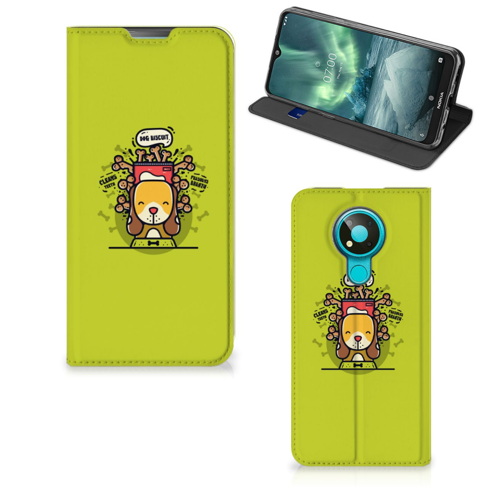 Nokia 3.4 Magnet Case Doggy Biscuit - B2C Telecom