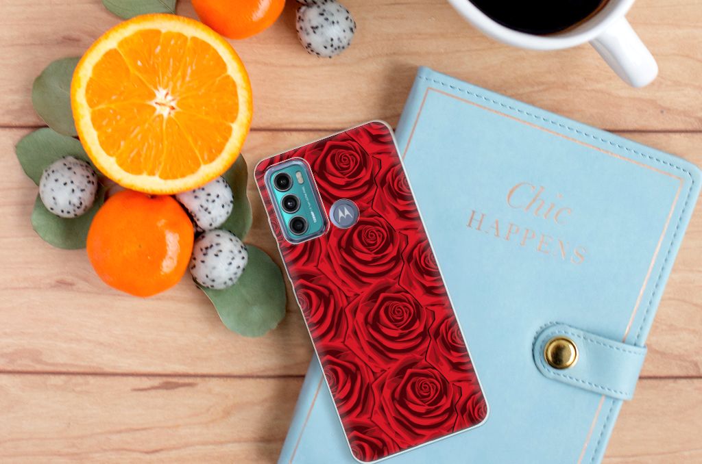 Motorola Moto G60 TPU Case Red Roses B2C Telecom