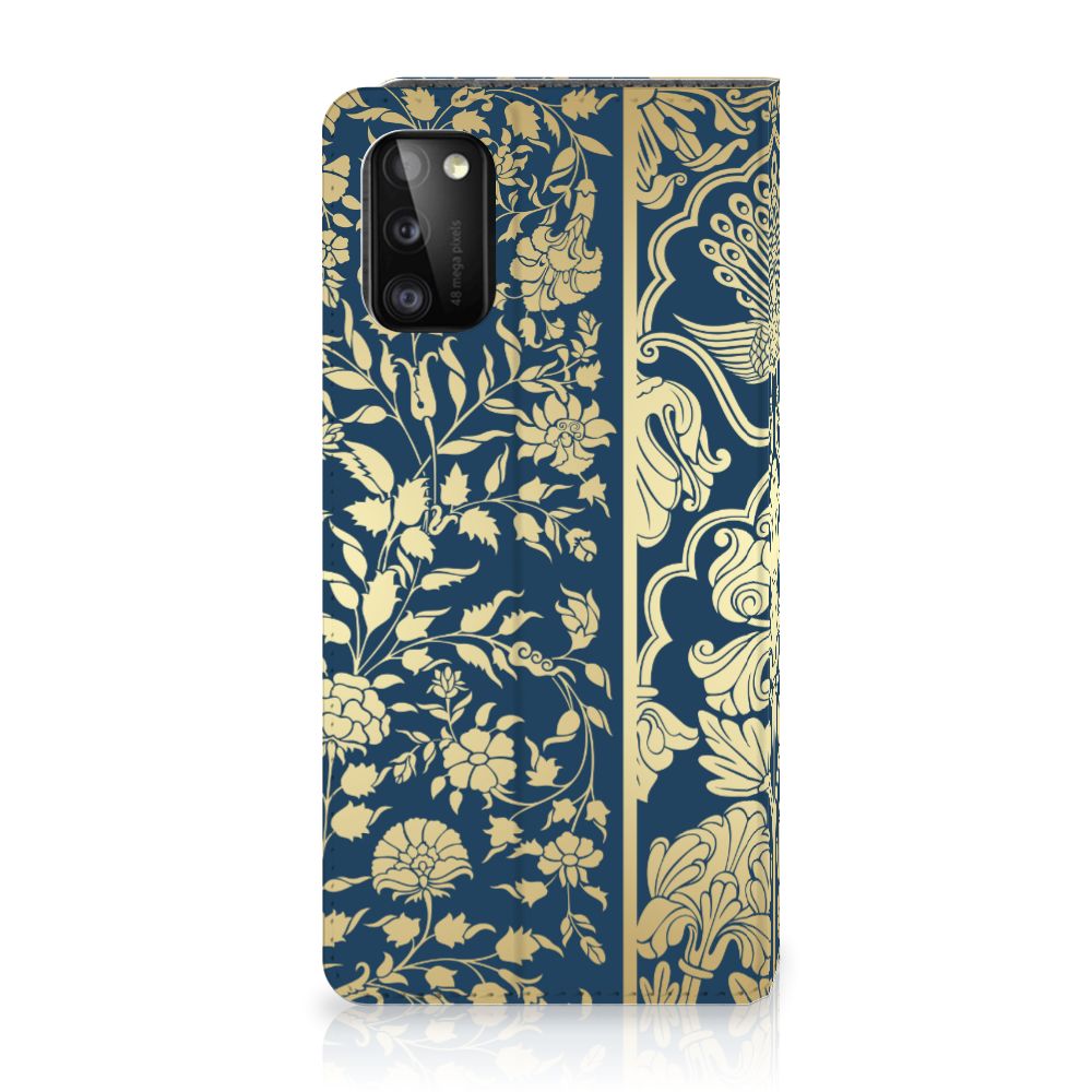 Samsung Galaxy A41 Smart Cover Beige Flowers - B2C Telecom