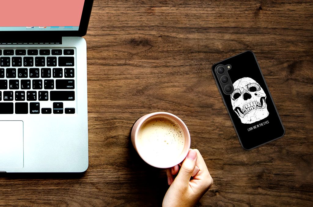 Telefoonhoesje Samsung Galaxy S23 Skull Eyes B2C Telecom