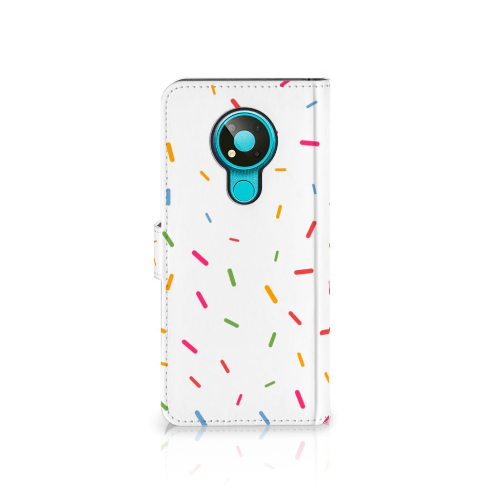 Nokia 3.4 Book Cover Donut Roze