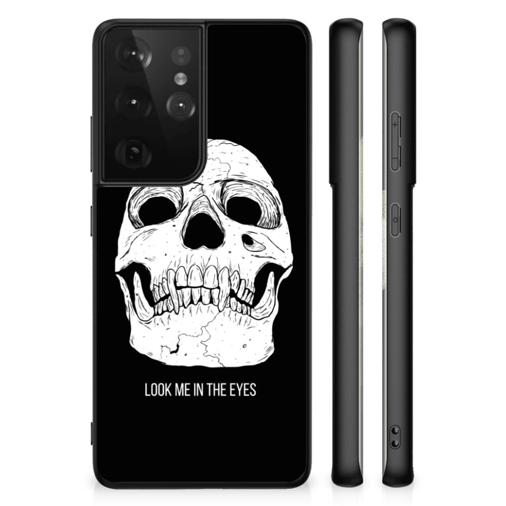 Telefoonhoesje Samsung Galaxy S21 Ultra Skull Eyes B2C Telecom