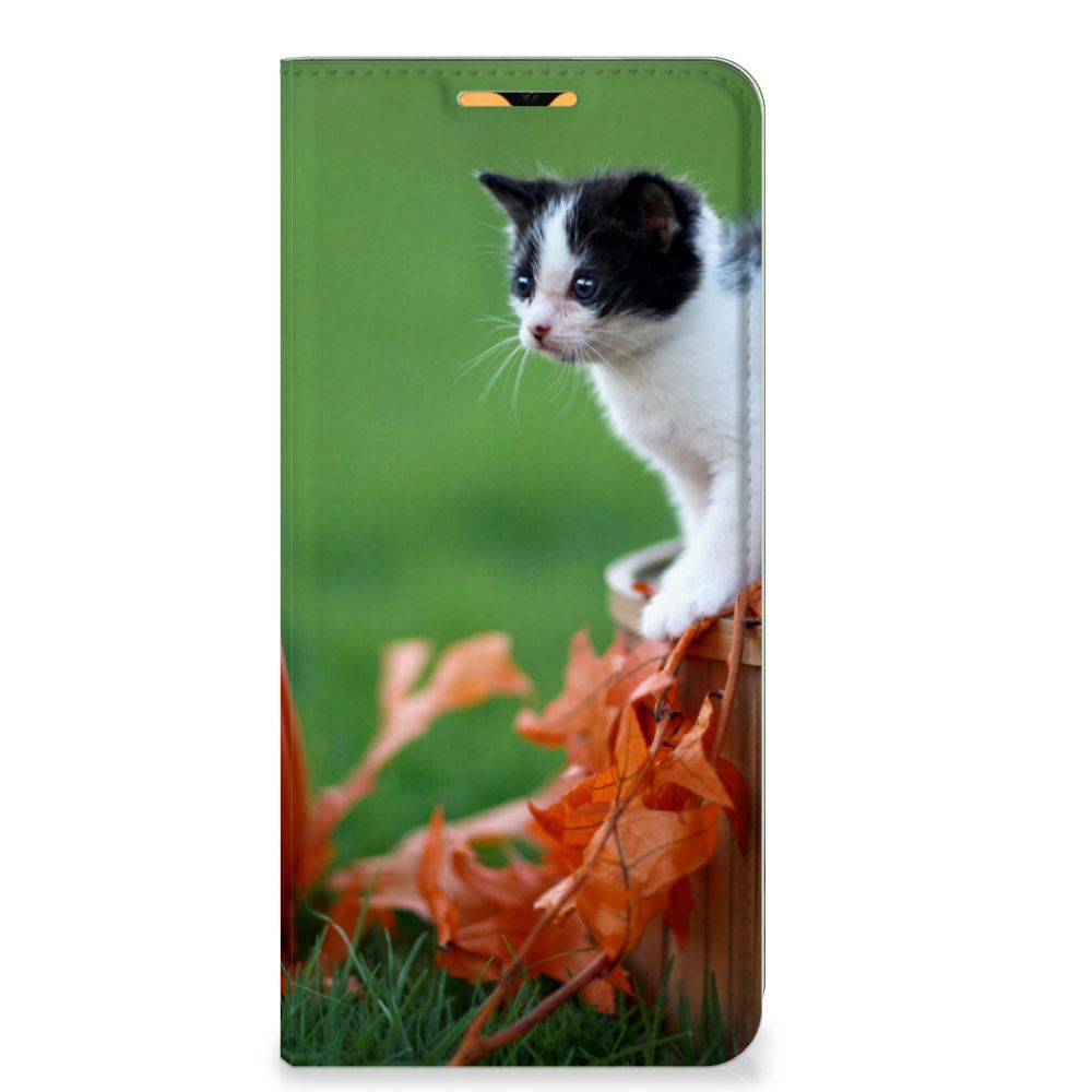 OPPO A15 Hoesje maken Kitten - B2C Telecom