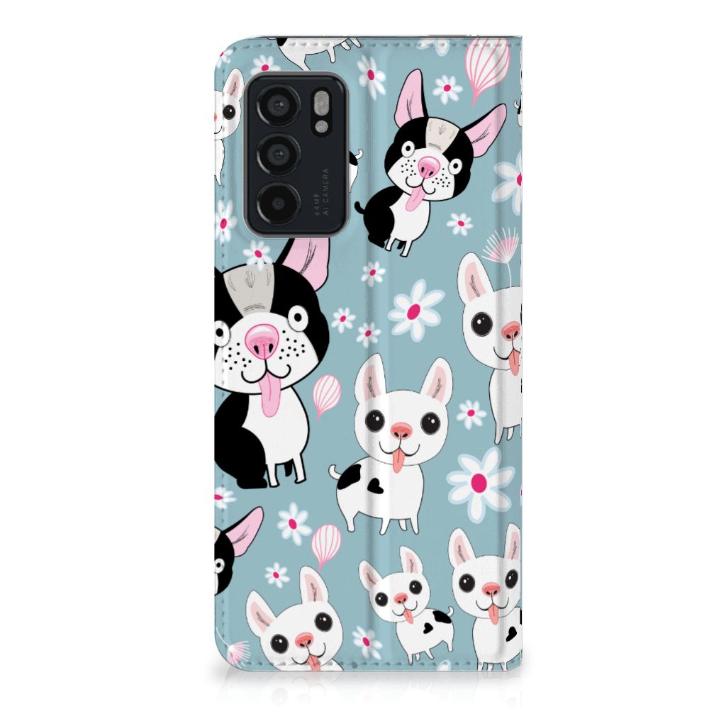 OPPO Reno6 5G Hoesje maken Hondjes - B2C Telecom