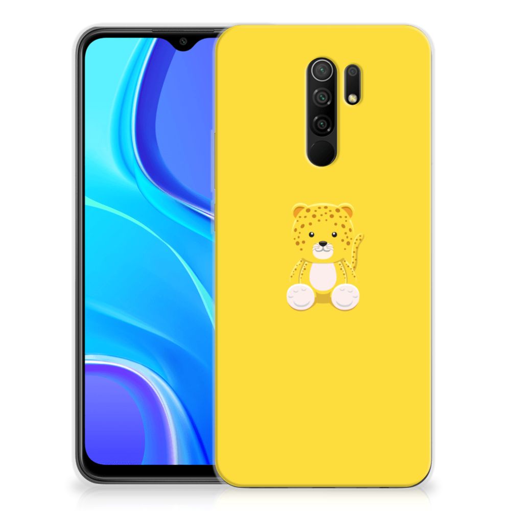Xiaomi Redmi 9 Telefoonhoesje met Naam Baby Leopard B2C Telecom