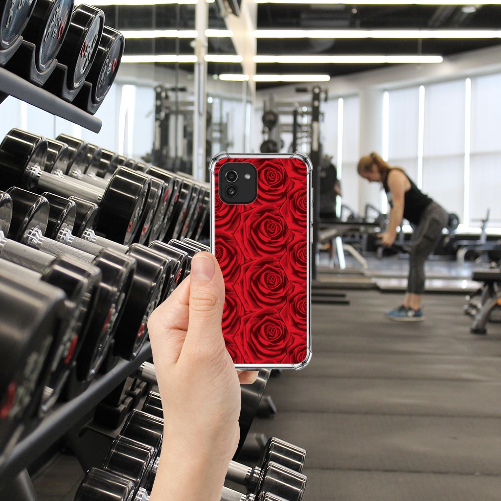 Samsung Galaxy A03 Case Red Roses B2C Telecom