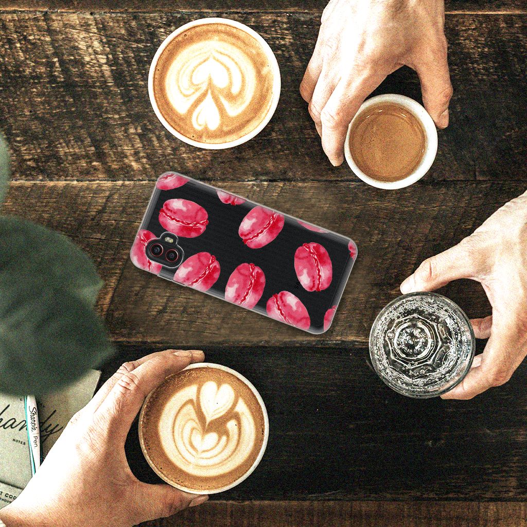 Samsung Galaxy Xcover 6 Pro Siliconen Case Pink Macarons B2C Telecom