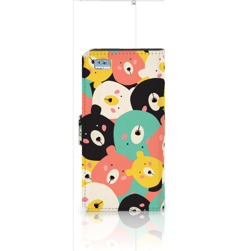 Huawei Ascend P8 Lite Leuk Hoesje Bears