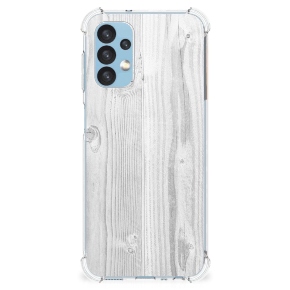 Samsung Galaxy A13 (4G) Stevig Telefoonhoesje White Wood B2C Telecom