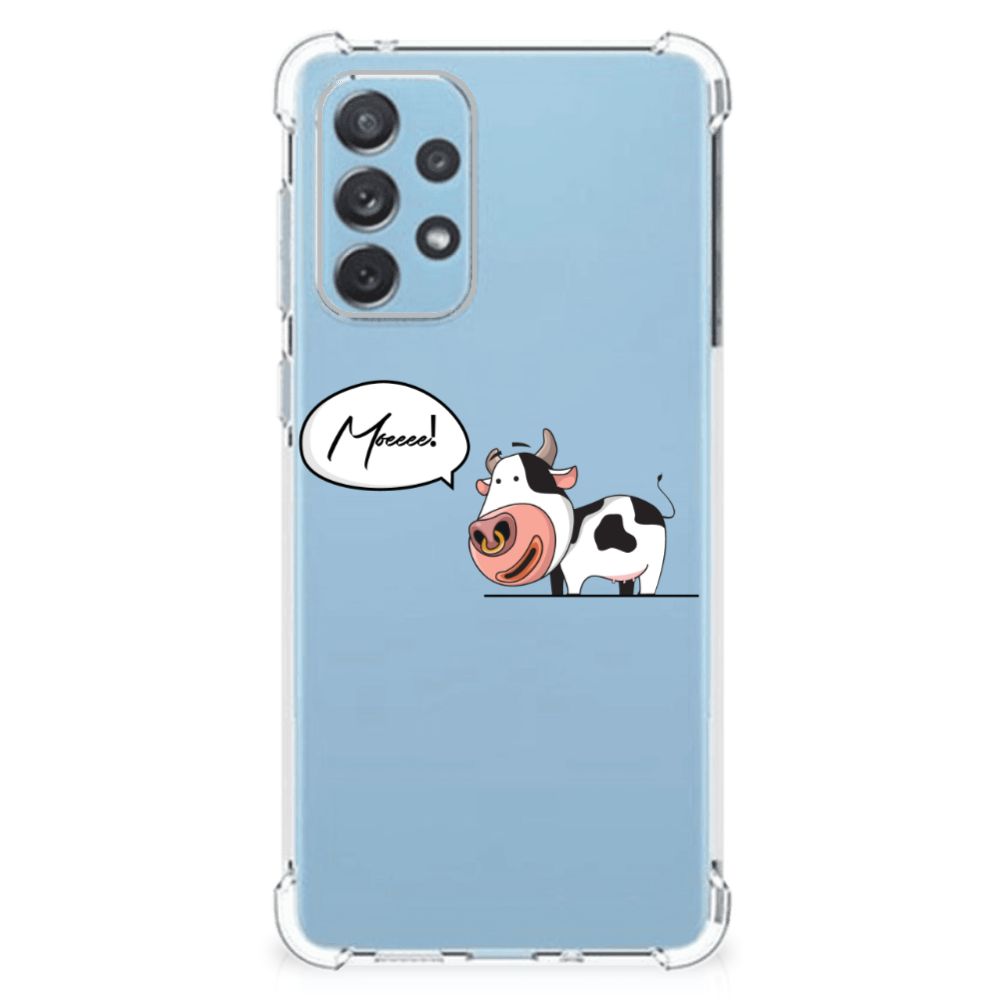 Samsung Galaxy A73 Stevig Bumper Hoesje Cow B2C Telecom