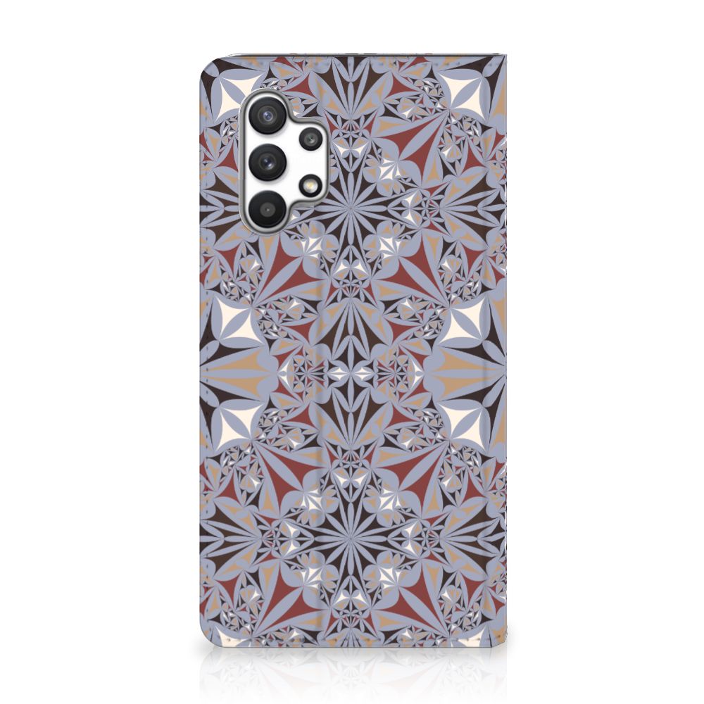 Samsung Galaxy A32 4G | A32 5G Enterprise Editie Standcase Flower Tiles - B2C Telecom