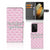 Samsung Galaxy S21 Ultra Portemonnee Hoesje Flowers Pink DTMP