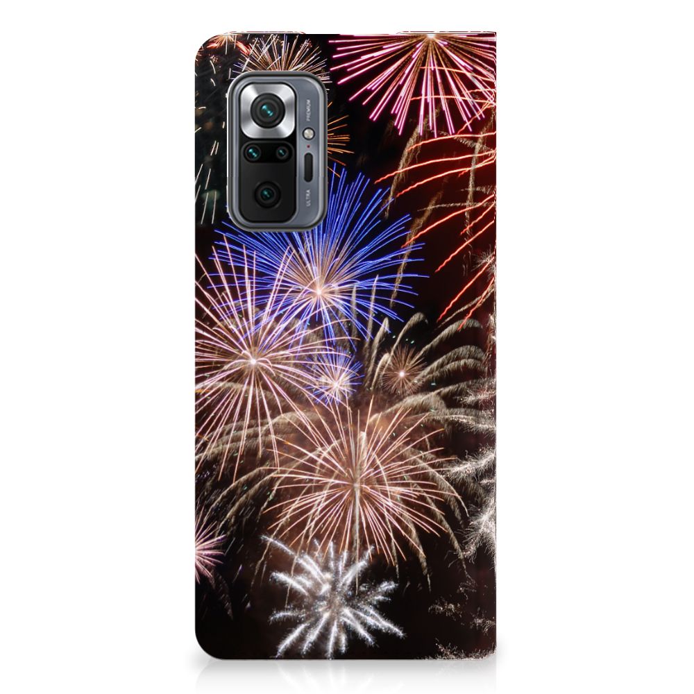 Xiaomi Redmi Note 10 Pro Hippe Standcase Vuurwerk - B2C Telecom