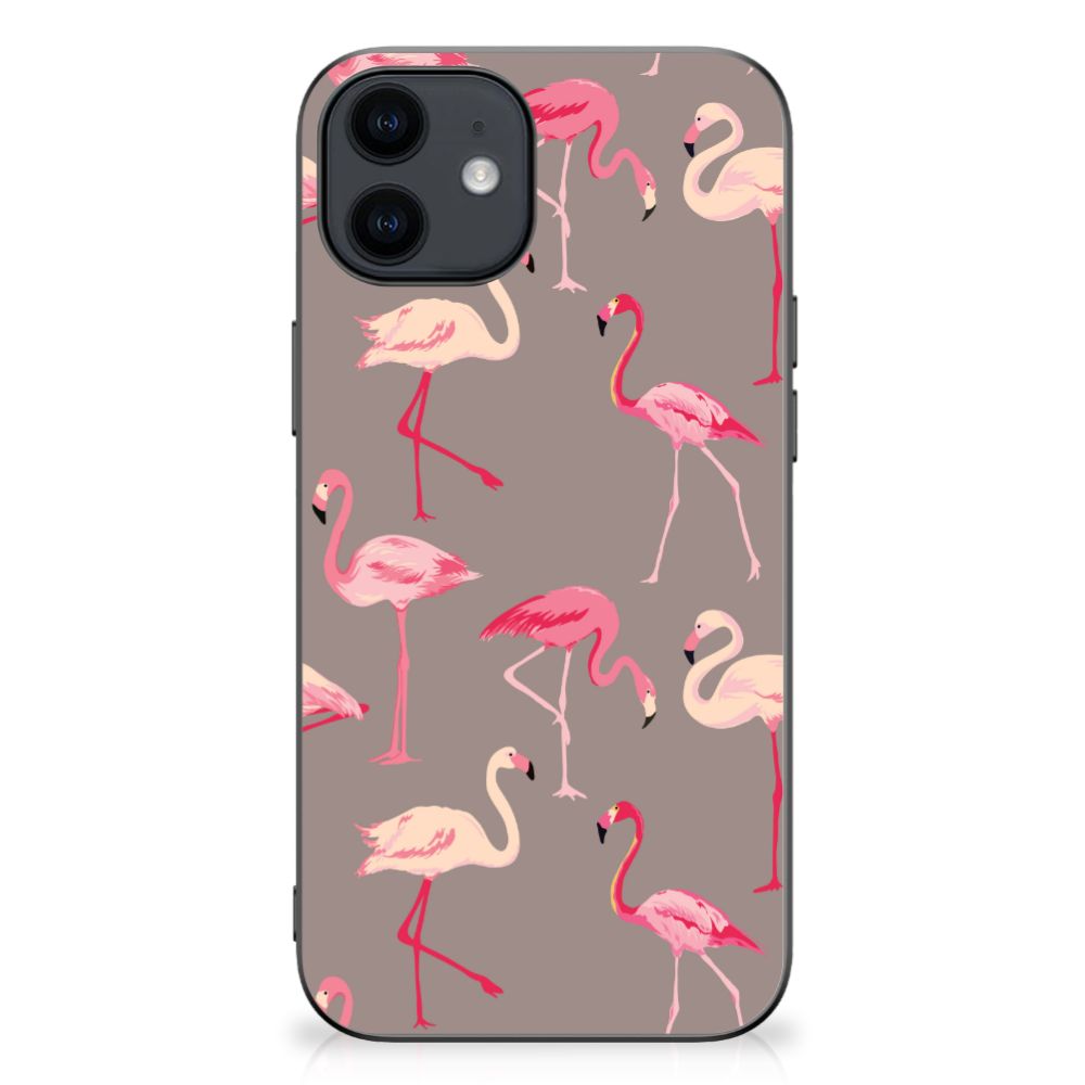 iPhone 12 Pro | 12 (6.1") Back Cover Flamingo