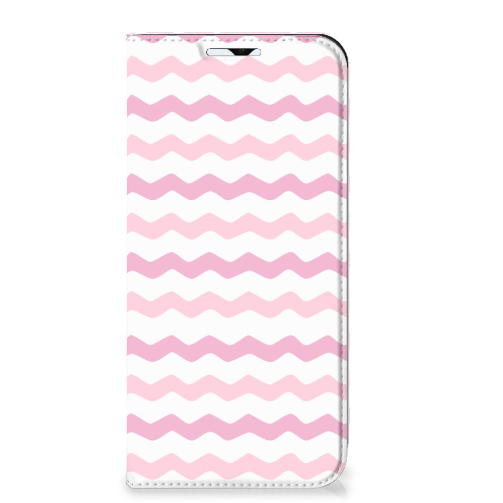 Samsung Galaxy A23 Hoesje met Magneet Waves Roze - B2C Telecom