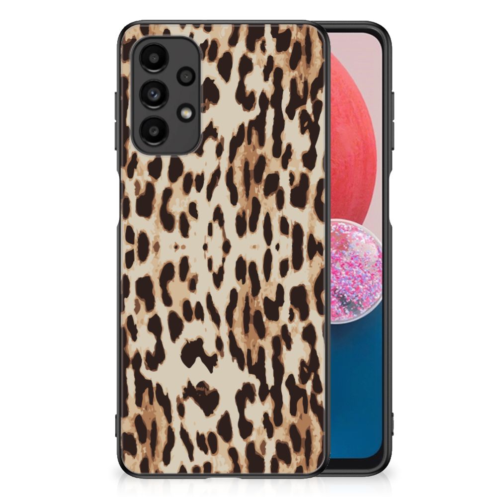 Samsung Galaxy A13 4G Dierenprint Telefoonhoesje Leopard B2C Telecom