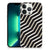 iPhone 13 Pro Max TPU Hoesje Illusion met opvallend zwart-wit design en geometrische patronen