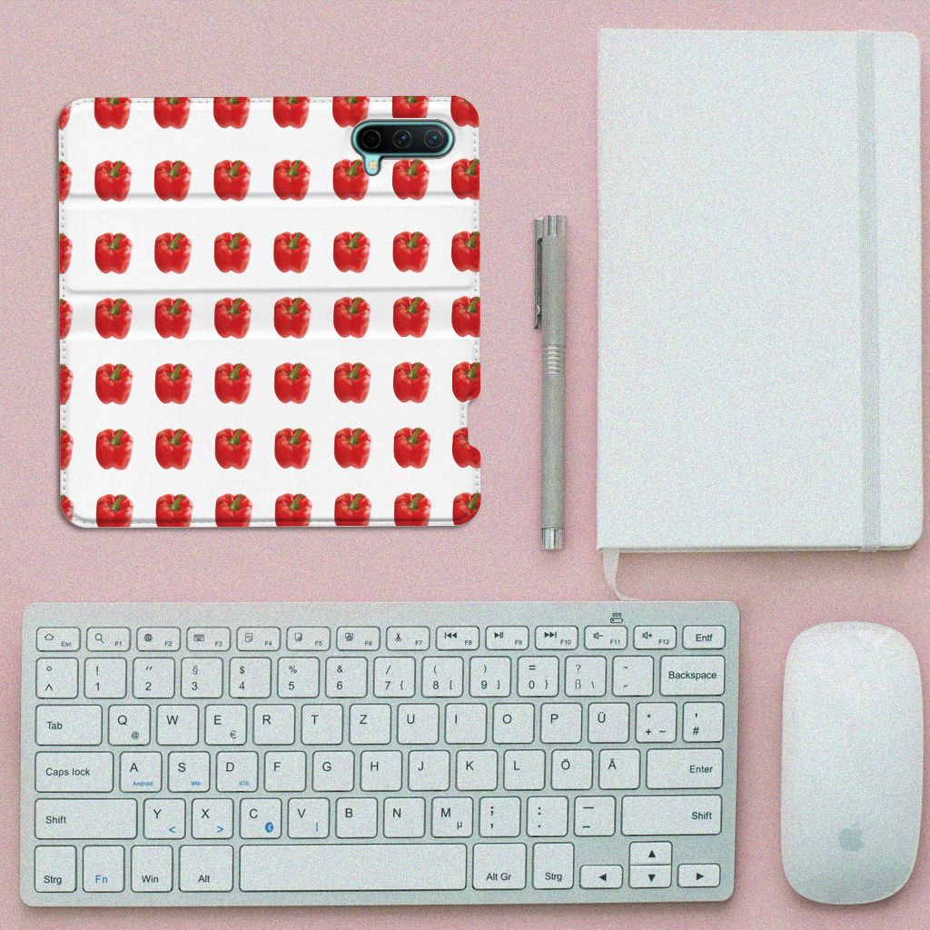 OnePlus Nord CE 5G Flip Style Cover Paprika Red - B2C Telecom