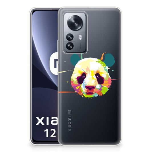 Xiaomi 12 Pro Telefoonhoesje met Naam Panda Color