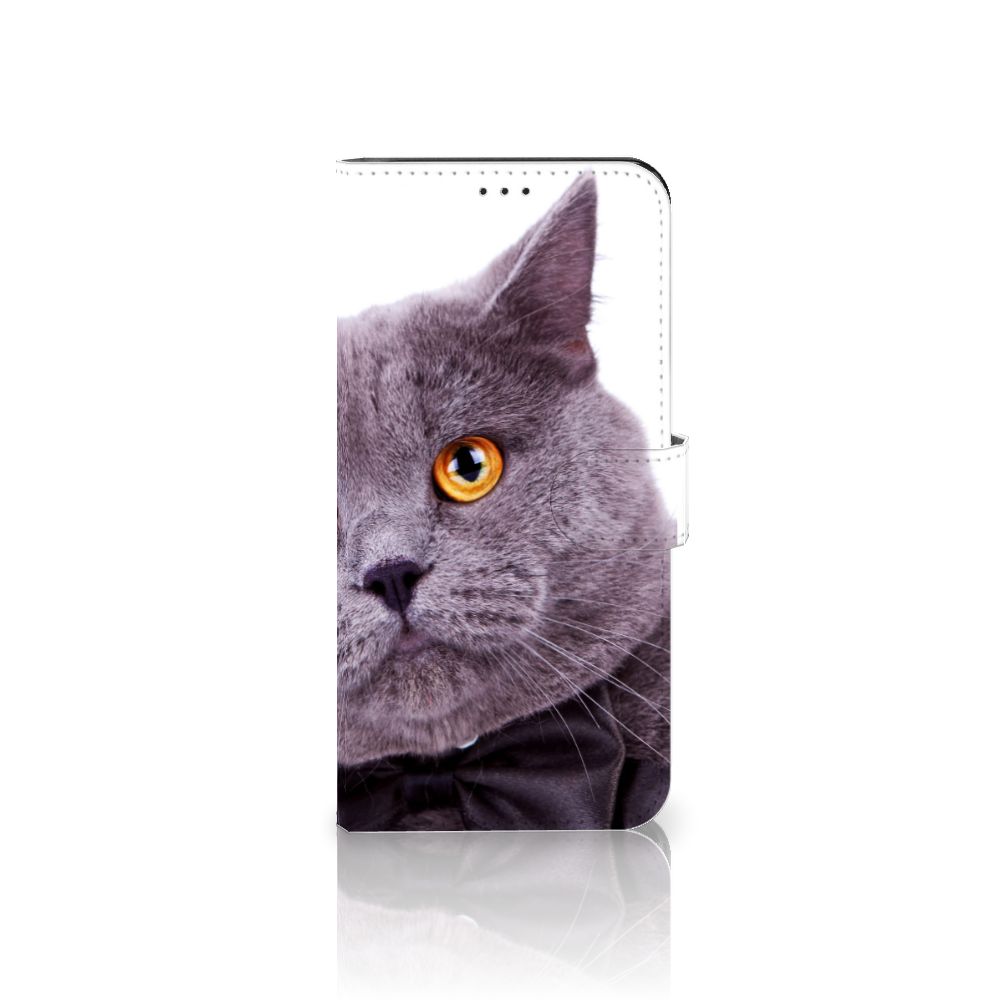Samsung Galaxy Xcover 6 Pro Telefoonhoesje met Pasjes Kat