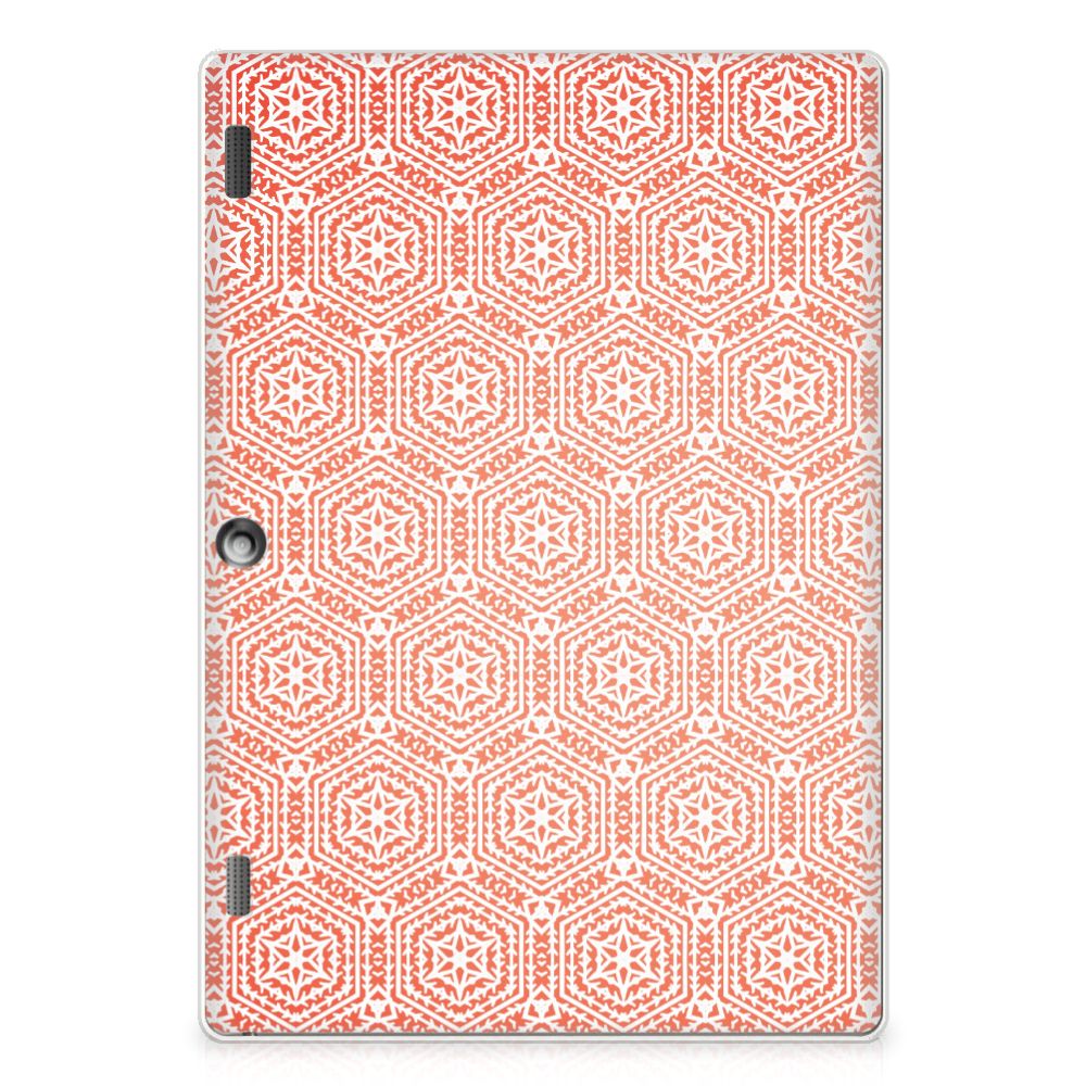 Lenovo Tab 10 | Tab 2 A10-30 Hippe Hoes Pattern Orange - B2C Telecom