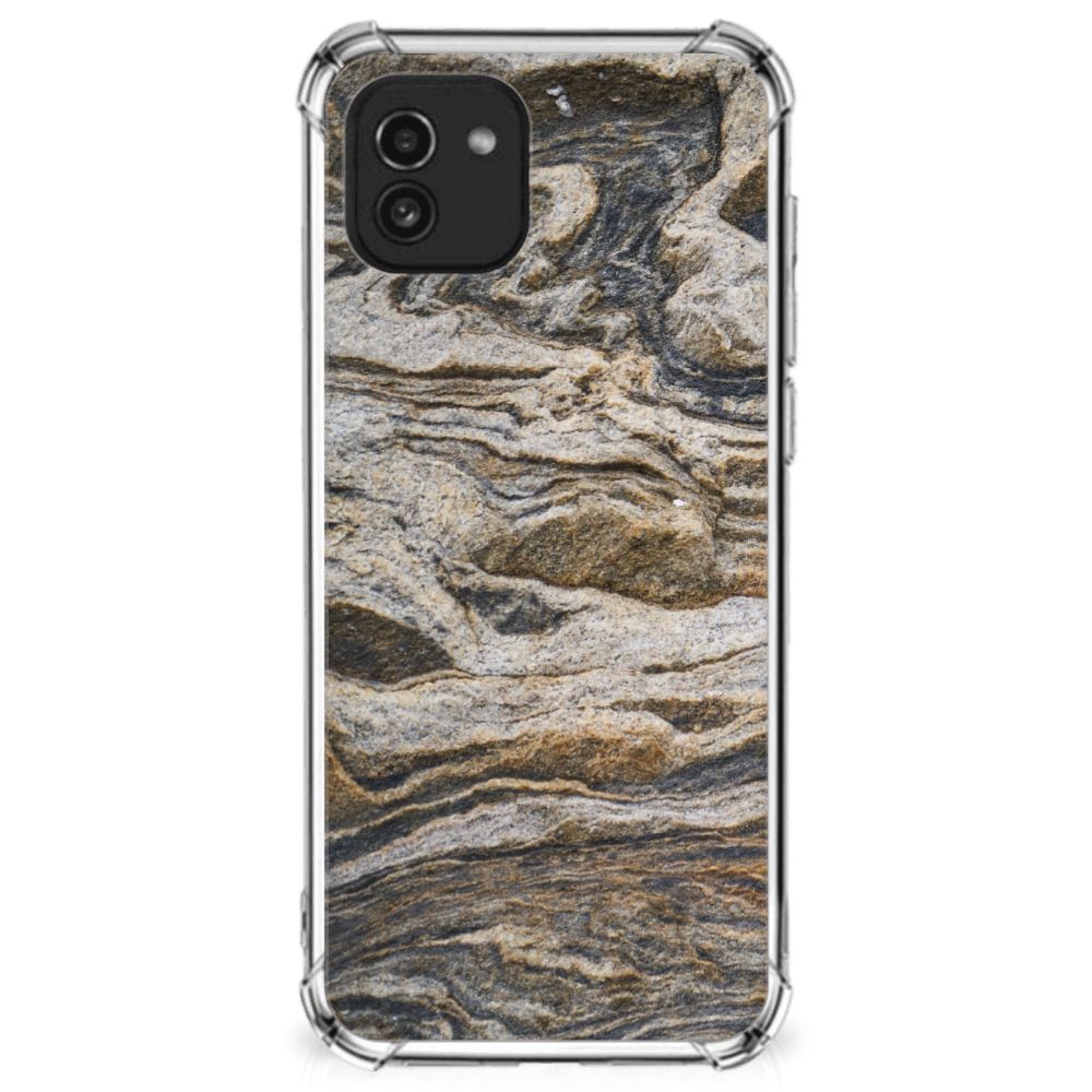 Samsung Galaxy A03 Anti-Shock Hoesje Steen B2C Telecom