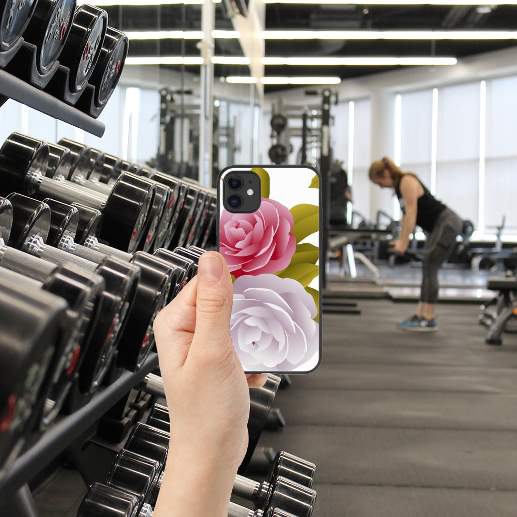 iPhone 11 Bloemen Hoesje Roses B2C Telecom