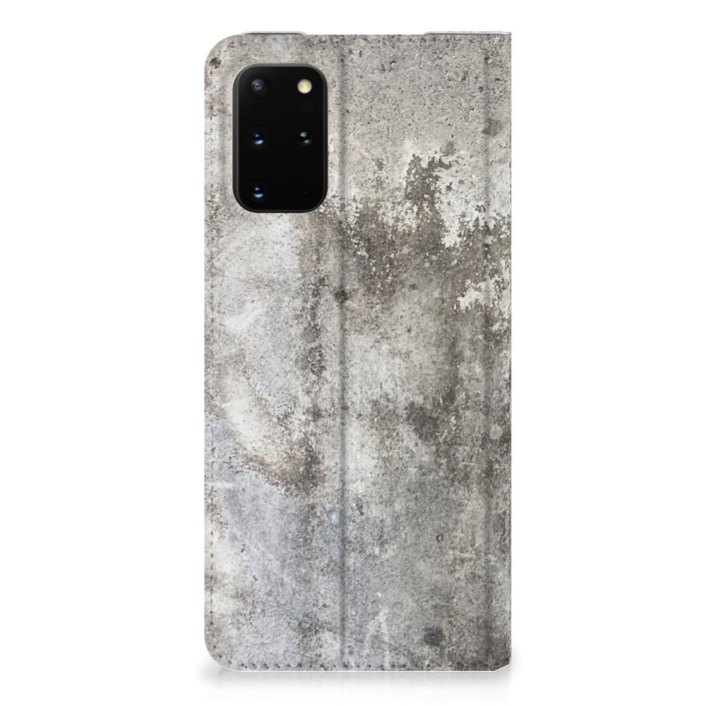 Samsung Galaxy S20 Plus Standcase Beton Print - B2C Telecom
