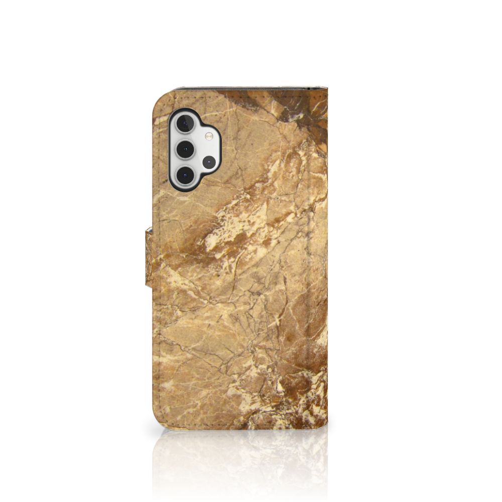 Samsung Galaxy A32 4G Bookcase Marmer Creme