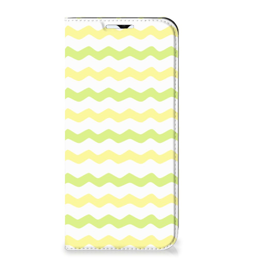 Samsung Galaxy A23 Hoesje met Magneet Waves Yellow - B2C Telecom