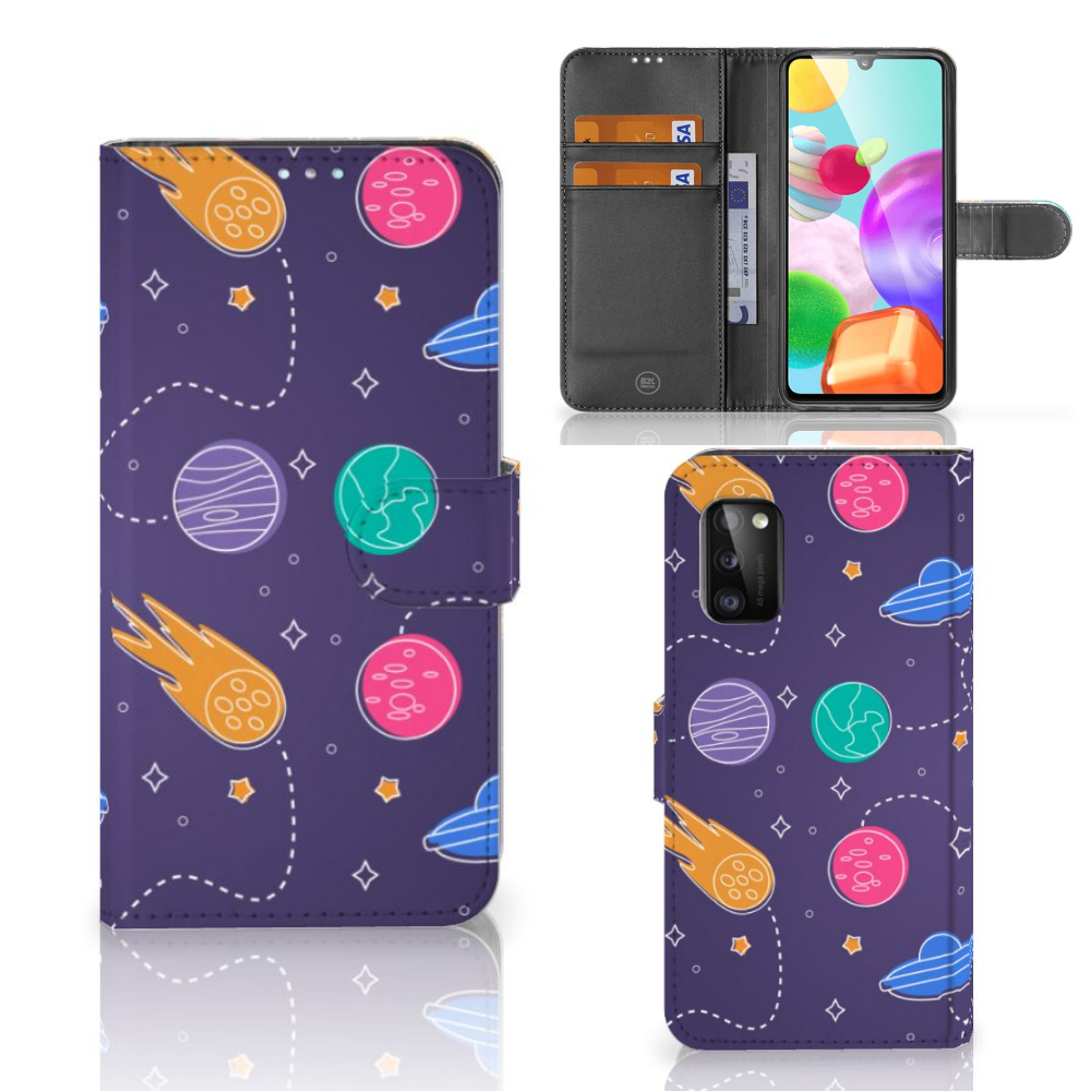 Samsung Galaxy A41 Wallet Case met Pasjes Space