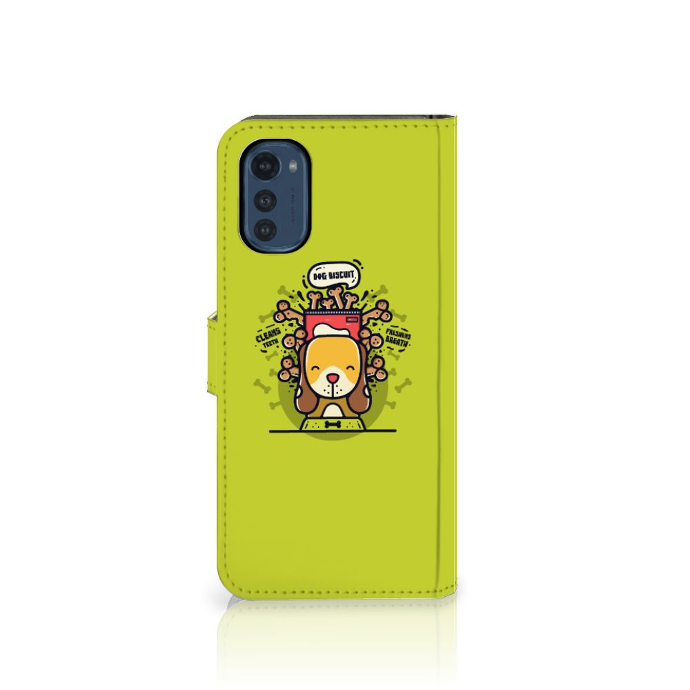 Motorola Moto E32 | Moto E32s Leuk Hoesje Doggy Biscuit